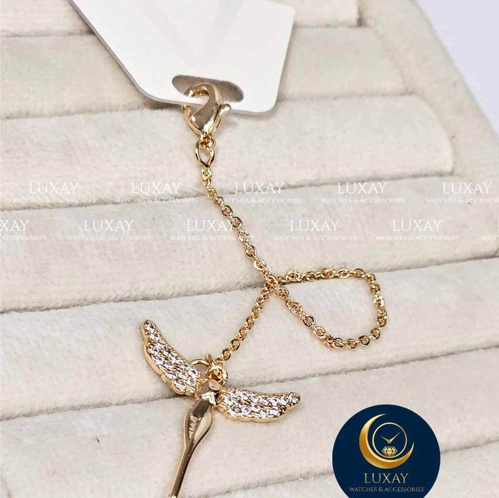 آویز ساعت وارداتی شرکتی YSX رنگ ثابت طرح فرشته جواهری